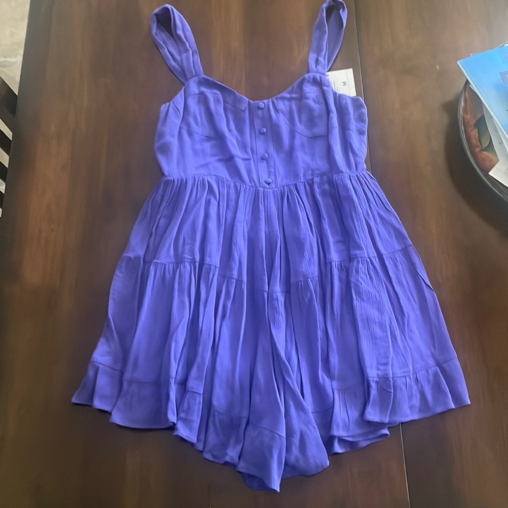 Forever 21 Purple Romper, Size: M